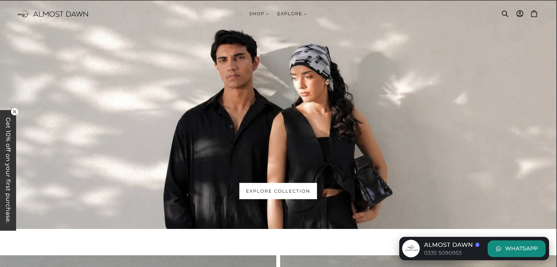 Almost Dawn — Minimalist Ready-To-Wear Apparel
