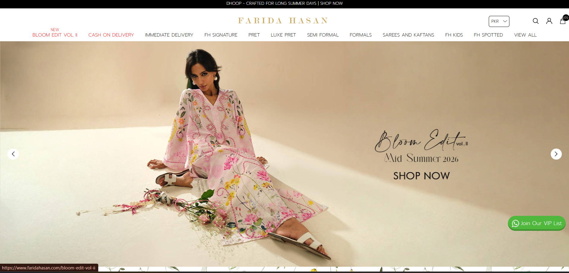 Farida Hasan — Timeless Luxury Pret & Bridal Wear