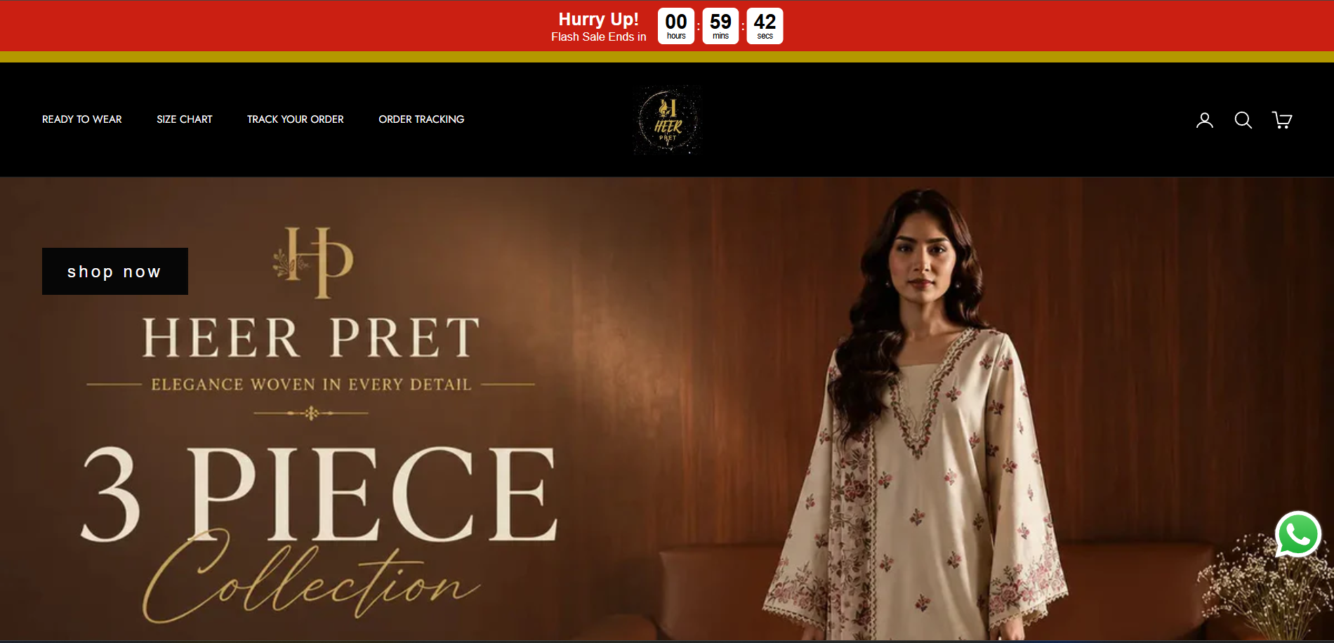 Heer Pret — Handcrafted Luxury Pret & Formals